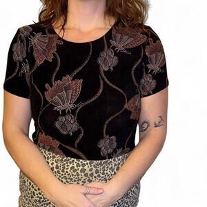 vintage / 90's western connection top womes size small